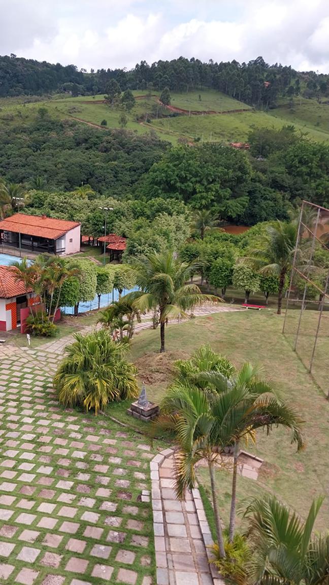 voista da quadra verde vertical