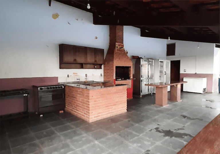 churrasqueira e fogão